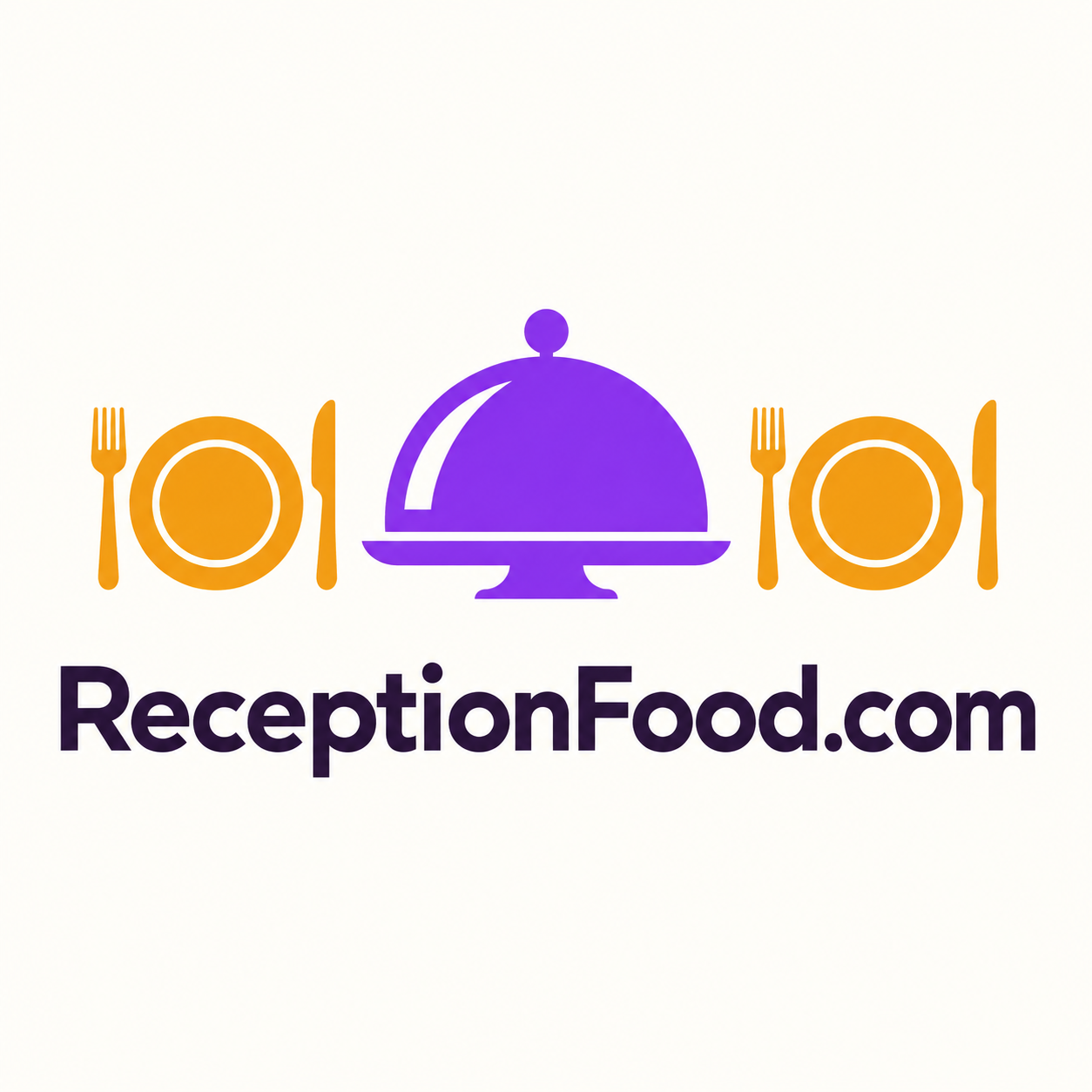 ReceptionFood.com domain name artwork